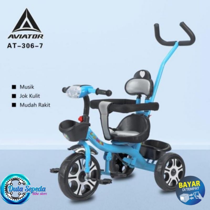 Sepeda Roda Tiga Anak balita AT306-7 ET 706-7 dan AT109 Tricycle Roda 3