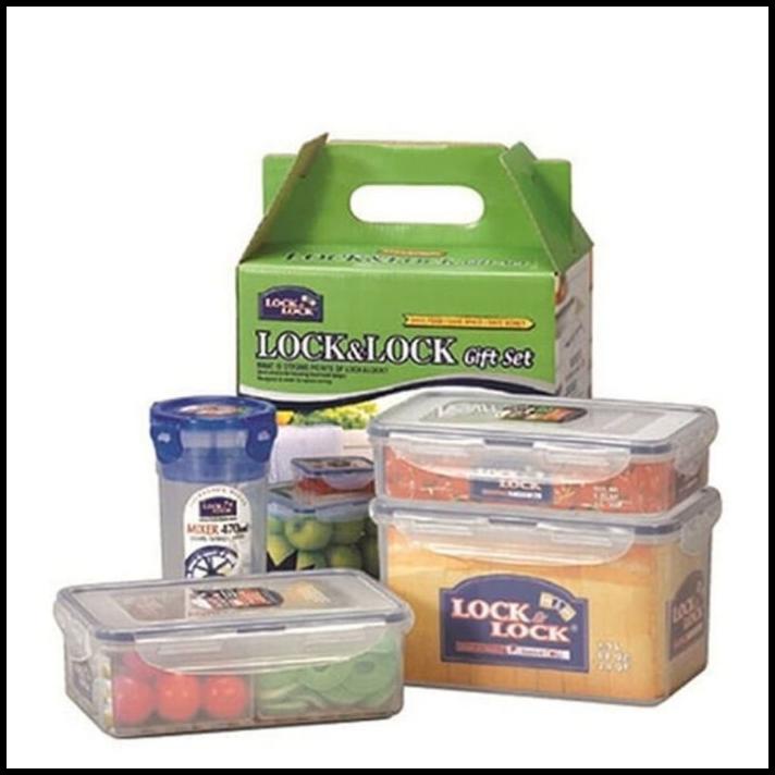 Lock & Lock Gift Set 4 Pcs / Locknlock / Lock&Lock / Lock N Lock