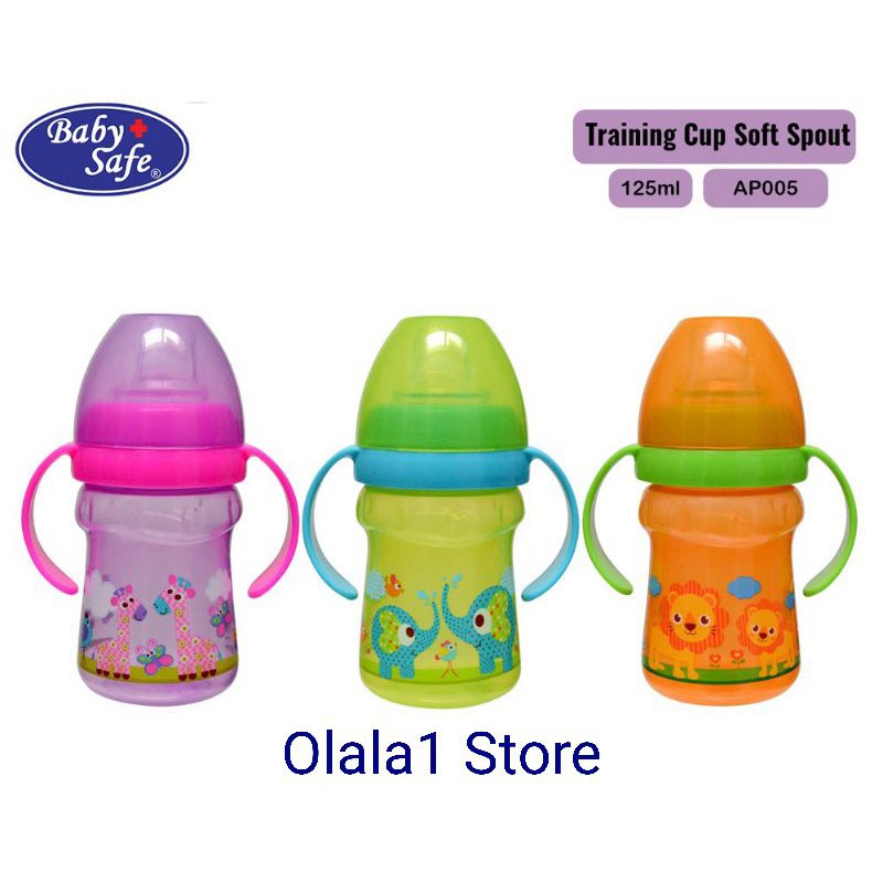 BABY SAFE - Cup Soft Spout 125 ml / Training Cup Soft Spout ( AP005 )