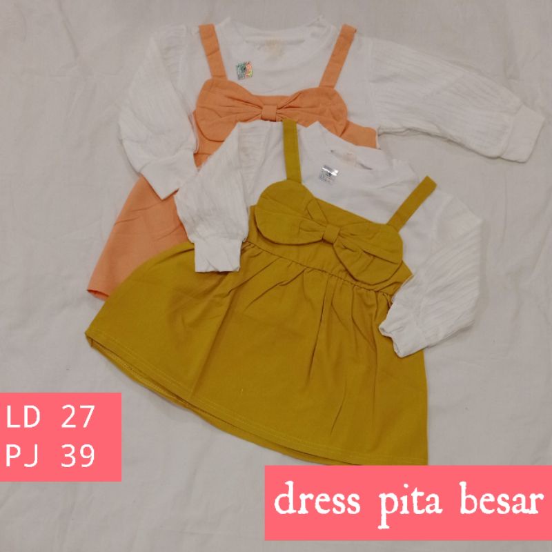 DRESS BAYI 1 TAHUN / 6 BULAN IMPOR PREMIUM BAHAN HALUS HARGA 115.000 KADO BABY