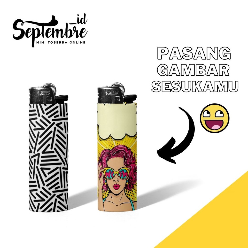 Custom Lighter Korek Custom Gambar Korek Api Custom Request Gambar Personalized Lighter