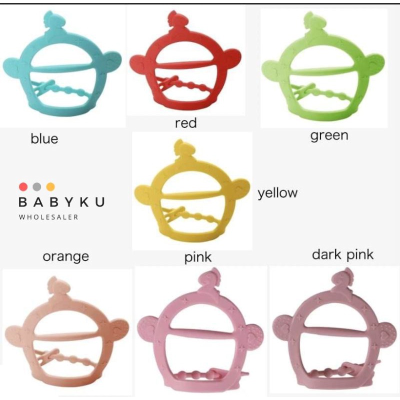 Gigitan gelang bayi / Gigitan bayi / baby teether / mainan gigitan bayi