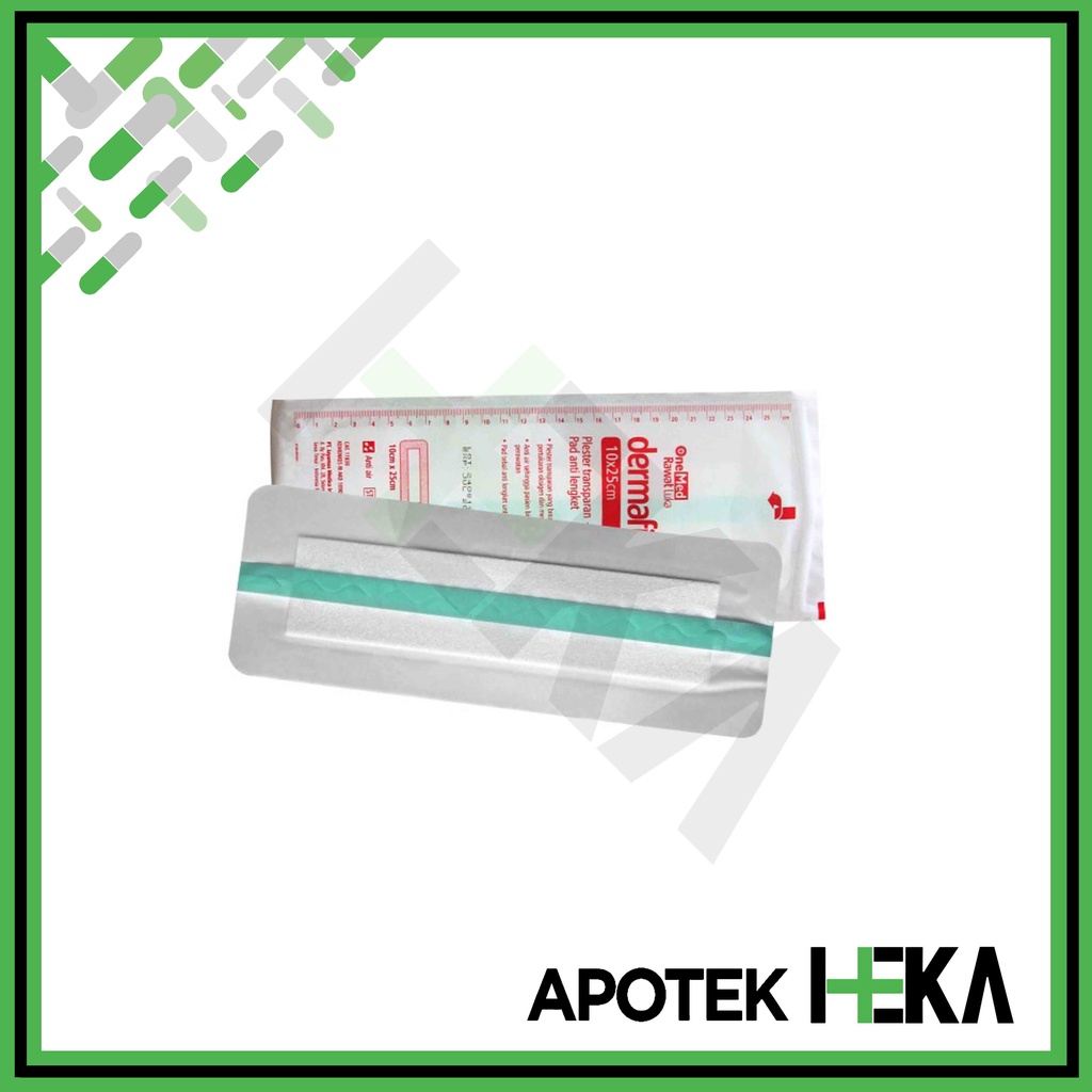 Dermafix T 10 x 25 cm 1 pc - Plester Luka Anti Air (SEMARANG)