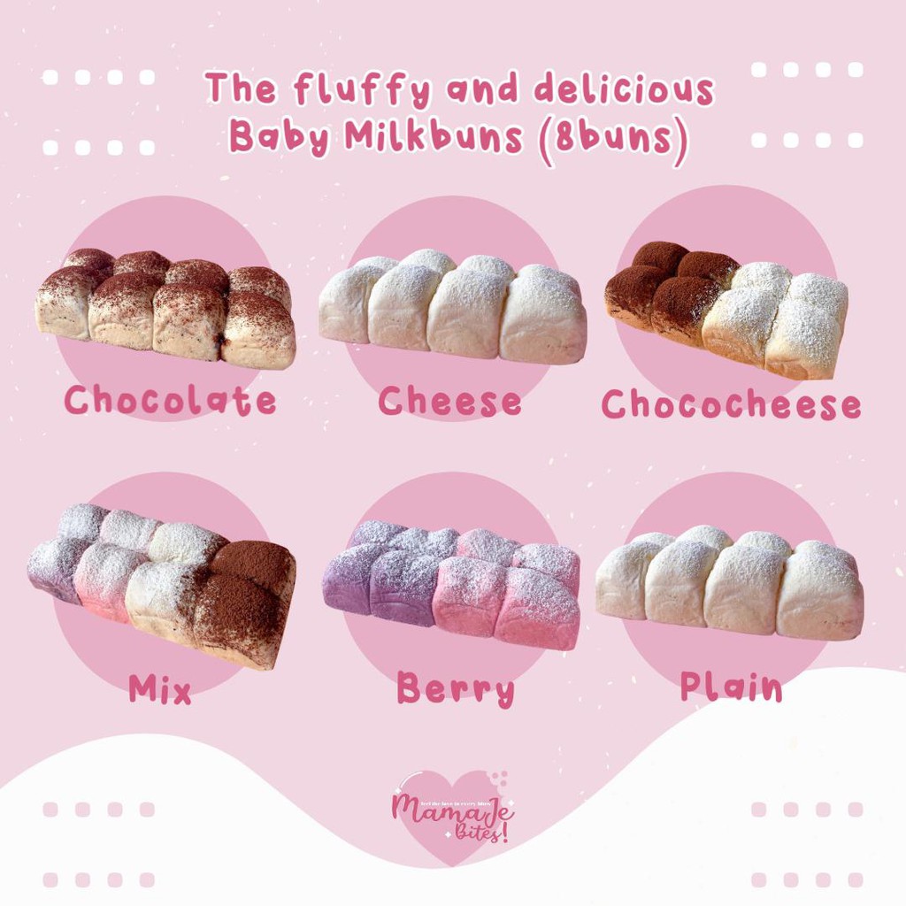 

Milk Buns Baby Mamaje Bites
