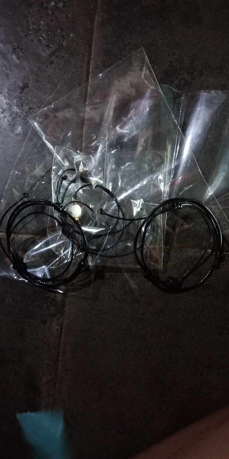 Gelang Minimalis Diffuser Oil Lava Stone Handmade