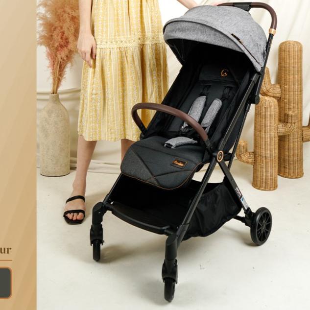 Stroller Cocolatte Vapor CL 7045 autofold teringan