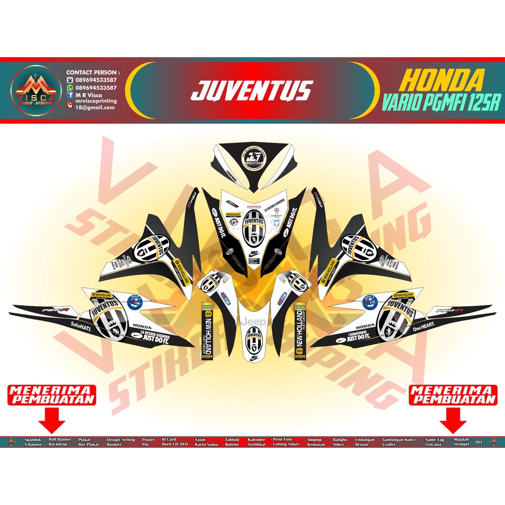 decal vario 125 old - decal honda vario 125 old fullbody - decal honda vario 125 fullbody