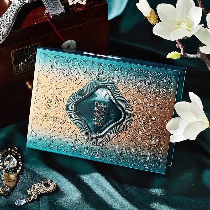 Cosmetic Set Oriental Beauty Lotus Pond Moonlight Gift Box, Paket Kosmetik Rias Wajah