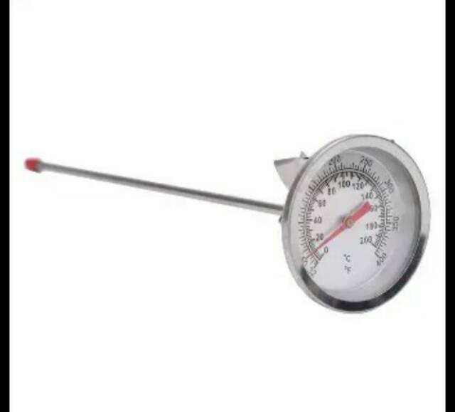 THERMOMETER MEKANIK PENGUKUR SUHU PANAS MASAKAN-KOPI-SUSU-MINYAK GORENG DLL