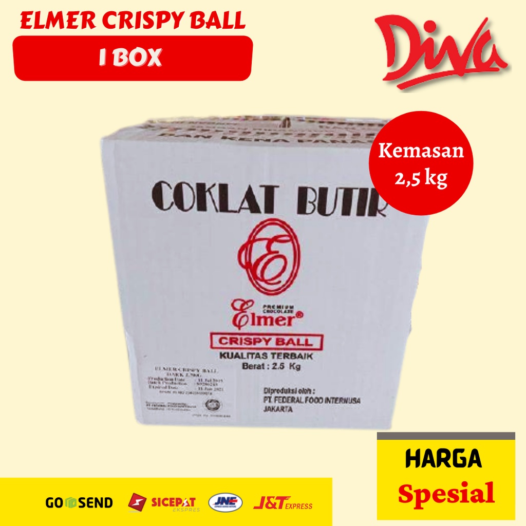 

[2,5 kg] Elmer Crispy Ball - 1 BOX CRISPY BALL