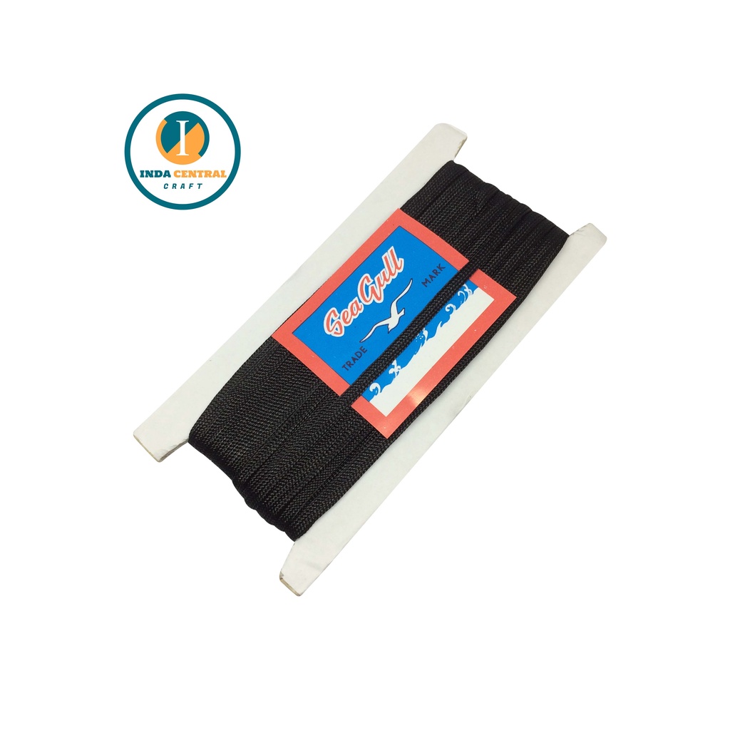 

SEA GULL TALI BIS MATROS 5 MM WARNA HITAM