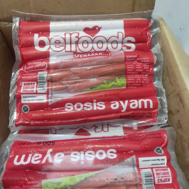 Jual Belfoods Sosis Ayam 500gr Shopee Indonesia