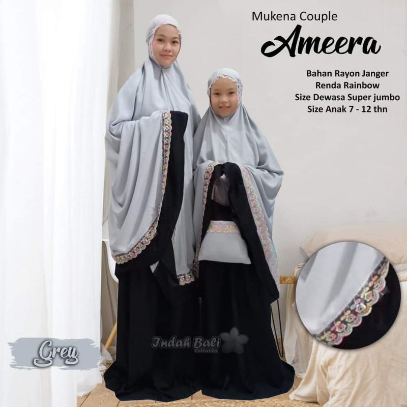 Mukena Couple Renda Premium Ibu dan Anak | Mukena Couple Ibu dan Anak