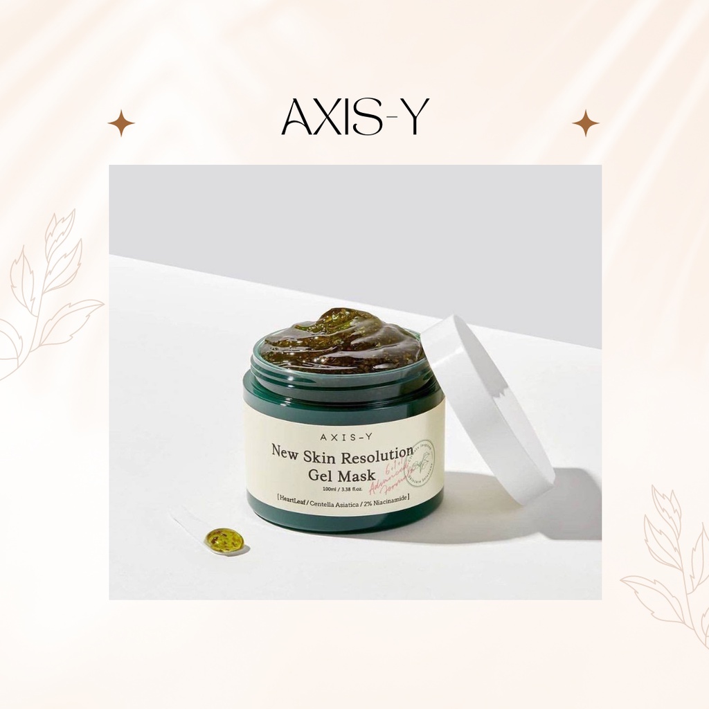 AXIS-Y New Skin Resolution Gel Mask [100ml]