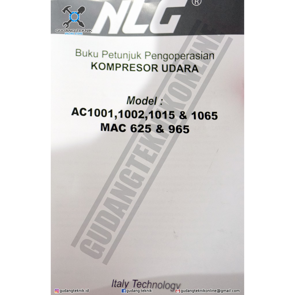 NLG AIR COMPRESSOR DIRECT DRIVEN MAC 965