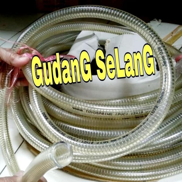 Selang Toyox Spring Hose 1/2in Selang Kawat Spring Multipurpose Minyak