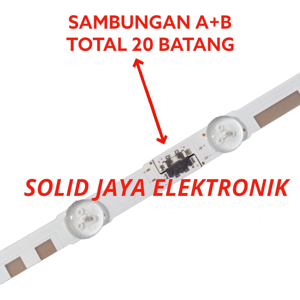 BACKLIGHT TV LED SAMSUNG 60 INC UA 60JS7200 60JU6800 60KU6300 UA60JS7200 UA60JU6800 UA60KU6300 K LAMPU BL 60JU 60KU 60JS 16K 3V  60INC 60INCH 60IN 60 INCH IN 20 STRIP UA-60JS7200 UA-60JU6800 UA-60KU6300 UA-60JS7200K UA60JS7200K 60JS7200K