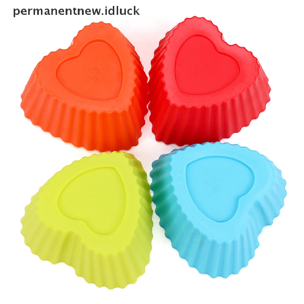 Set 5 Pcs Cetakan Kue Bentuk Bunga Bahan Silikon