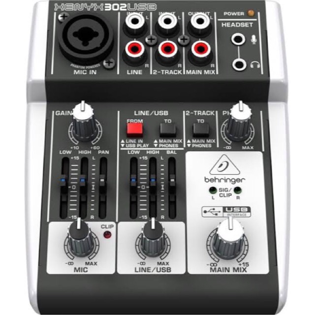 MIXER BEHRINGER XENYX 302 USB