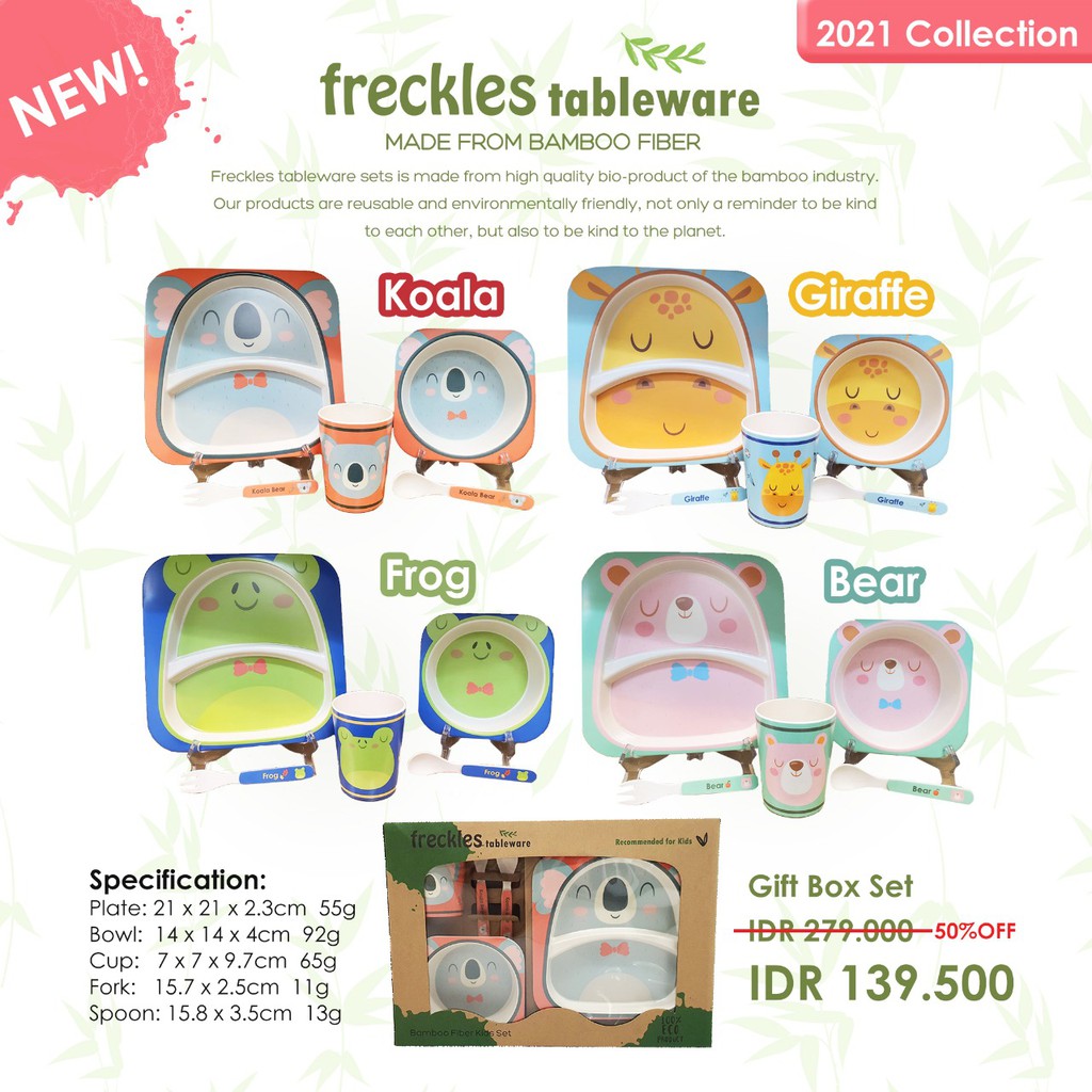 Freckles Tableware Feeding Set