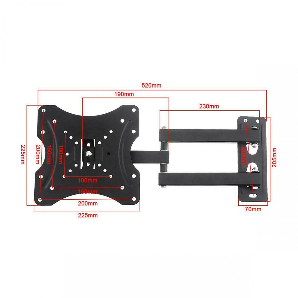 BRACKET TV SWIVEL FOR LED 20-32-43 INCH