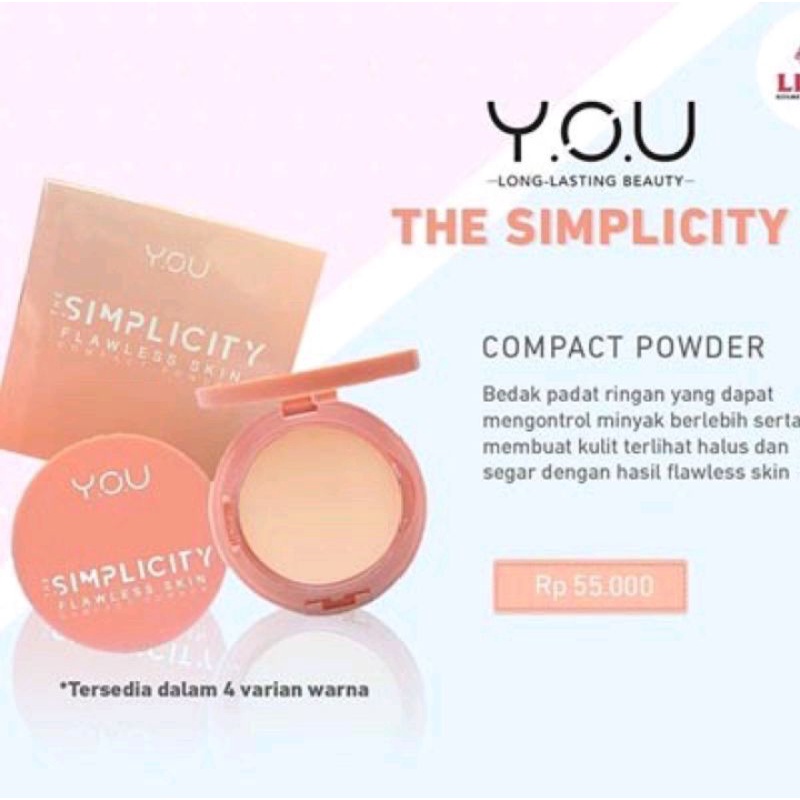 Y.O.U Simplicity Flawless Skin Compact Powder