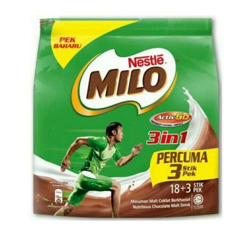 Milo 3 in 1 Malaysia