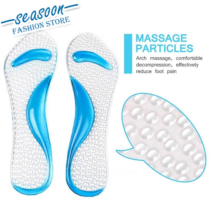 Insole Cushion/Bantalan Pijat Untuk Perawatan Kaki Pria dan Wanita