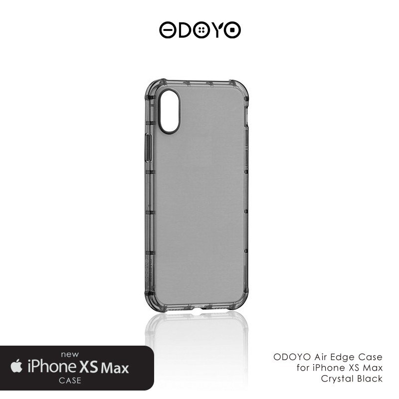 ODOYO Air Edge Case for iPhone XS Max - Crystal Black