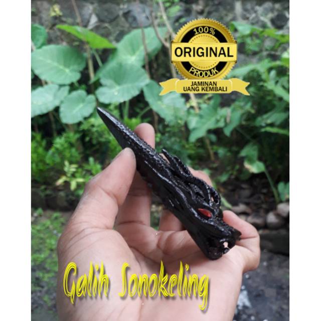 Pipa galih sonokeling ukir naga exclusive