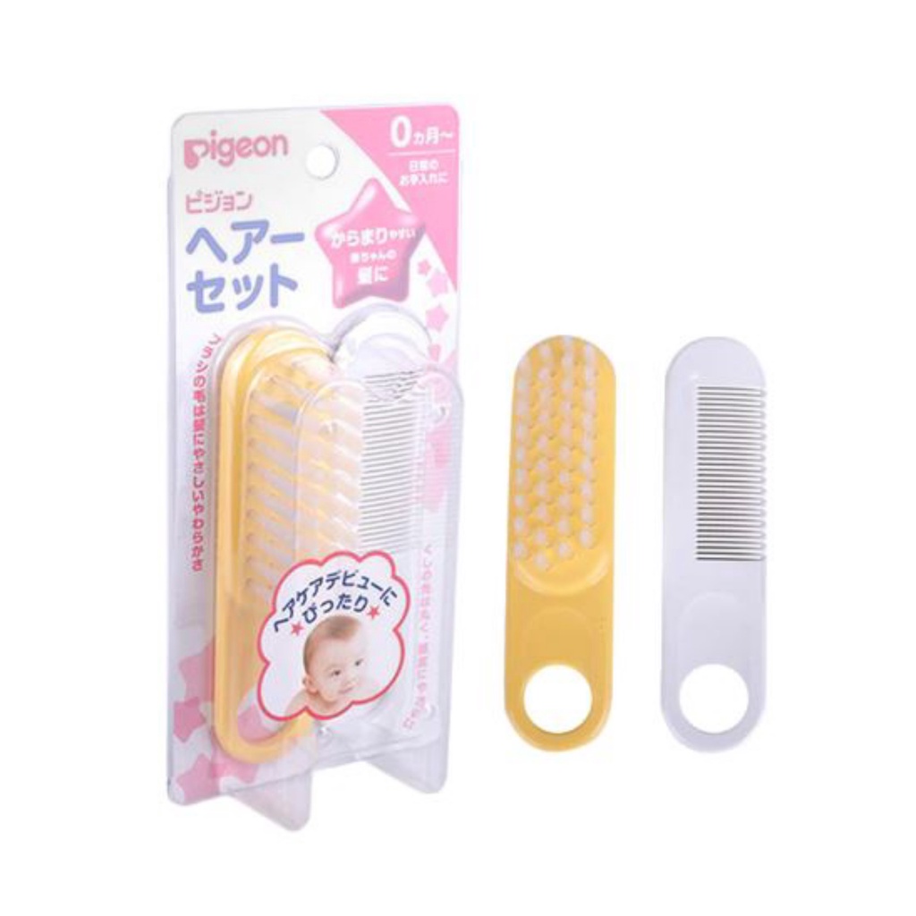 Pigeon Comb And Hair Brush Set