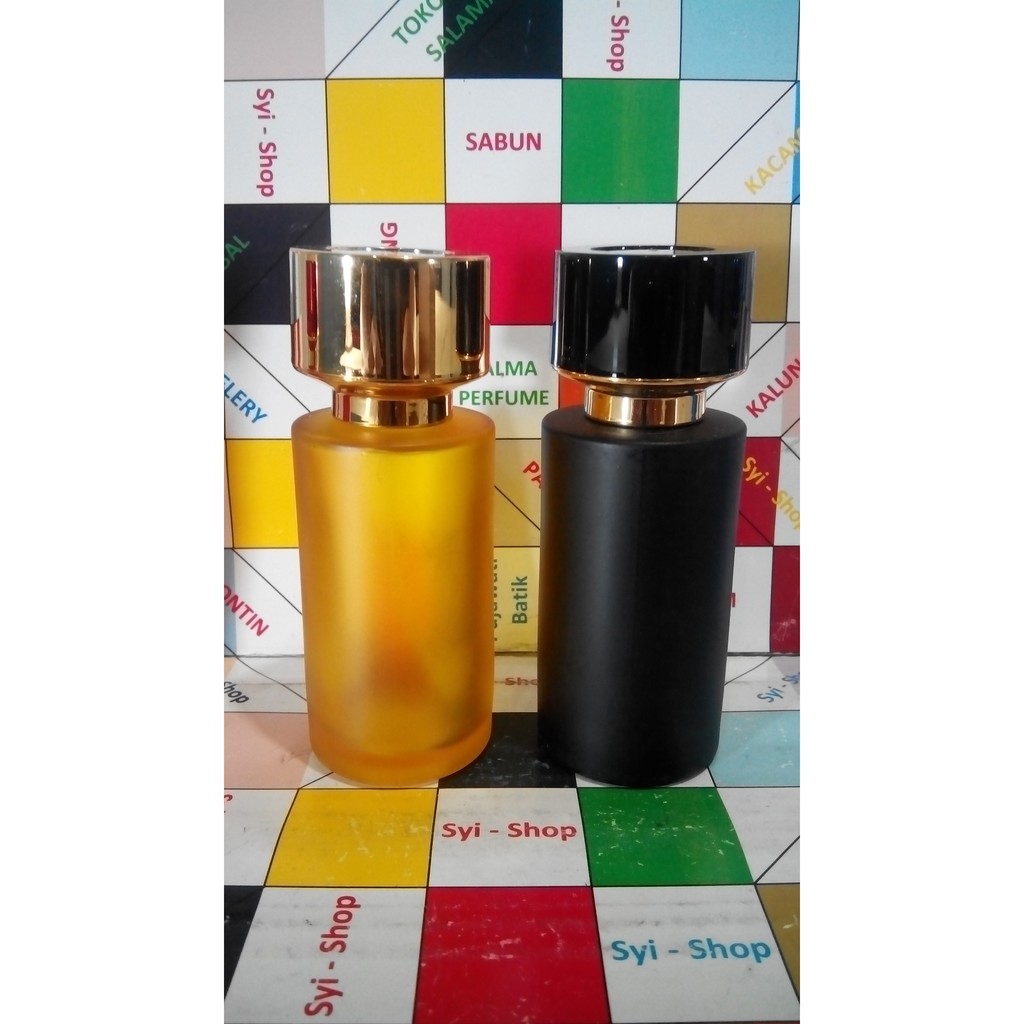 Botol Parfum Spray 50 ml Kaca Warna