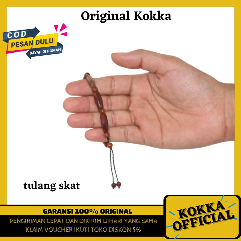 Gelang Kaokah Motif Tulang Skat Original By Kokka Official