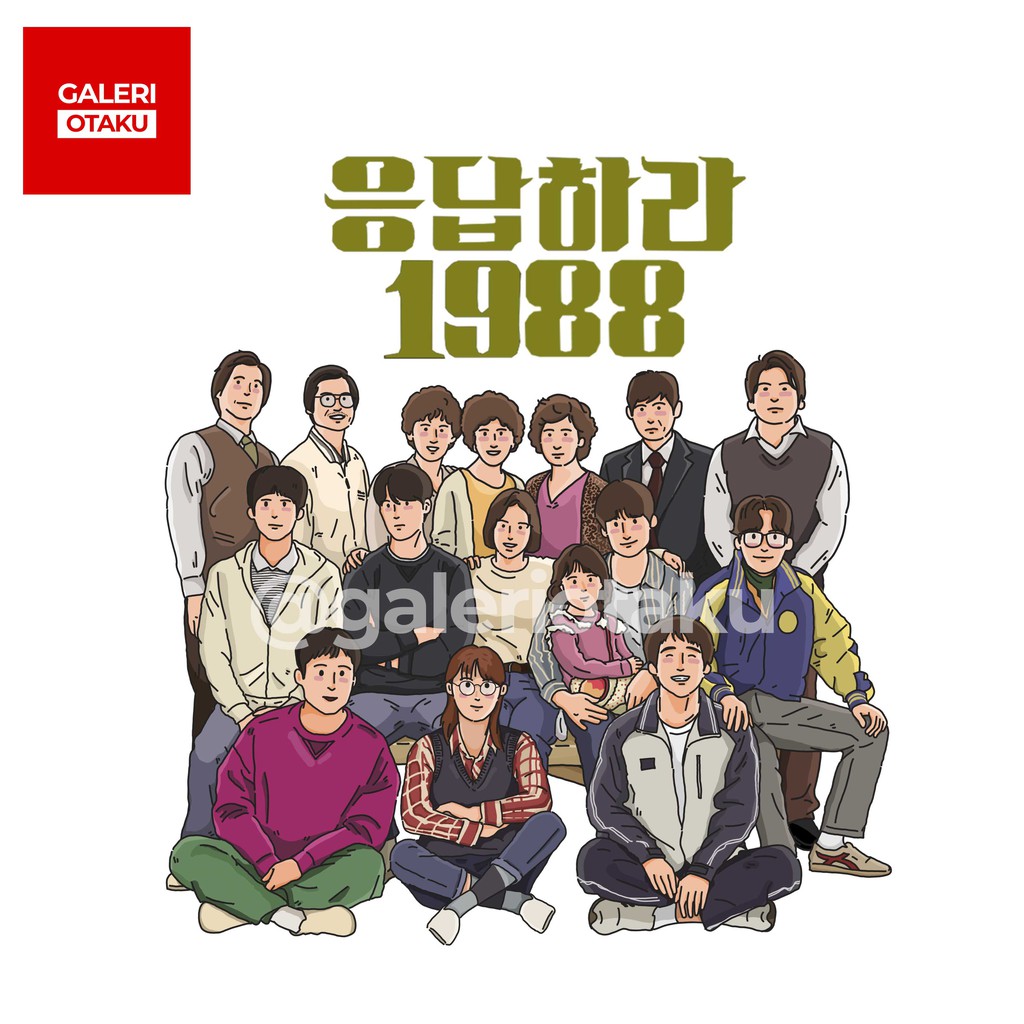 TOTE BAG KANVAS REPLY 1988 / K DRAMA / KPOP / KDRAMA STUFF