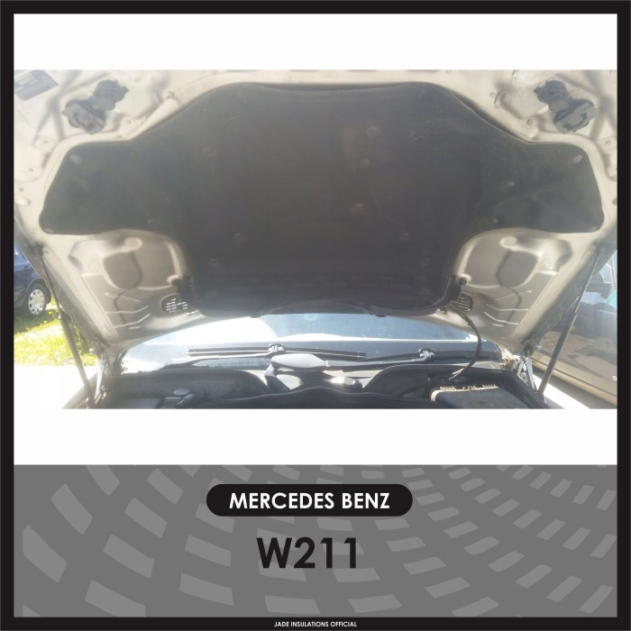 MERCEDES BENZ W221 Peredam Pelindung Panas Kap Mesin