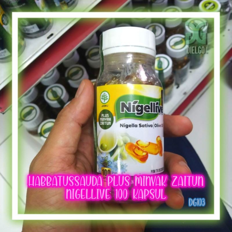 

Habbatussauda Plus Minyak Zaitun Nigellive 100 Kapsul DG103