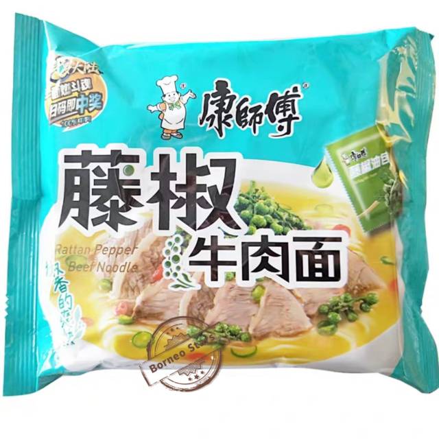 

Mie Green papper Kangsifu 105 gramTengjiao