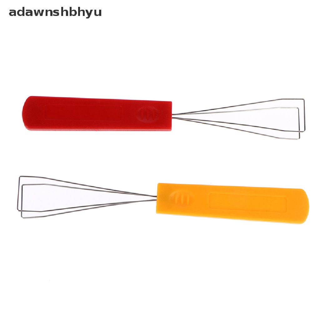 Adawnshbhyu Kawat Baja Keyboard Keycap Puller Gagang Plastik Remover Alat Pembersih