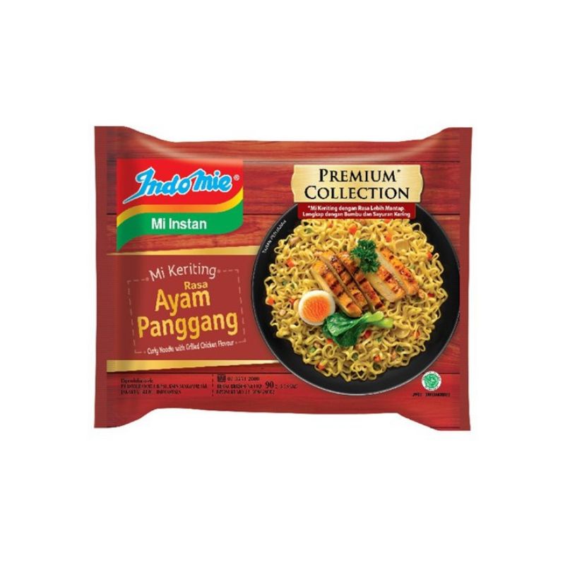 

Mi Instan Indomie Varian Premium Collection Keriting Ayam Panggang Mie Instant Sarimi