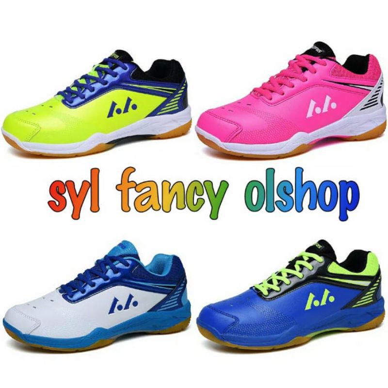 Sepatu Lefus Badminton Unisex Bulutangkis Shoes Original