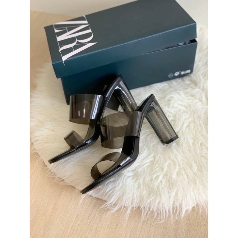 Zara Zr 159 Black heels 9cm | Zara Shoes | Sepatu Zara