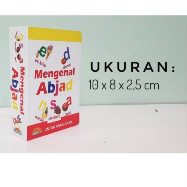 Mainan Edukasi Anak Huruf Kids Board Book - Huruf