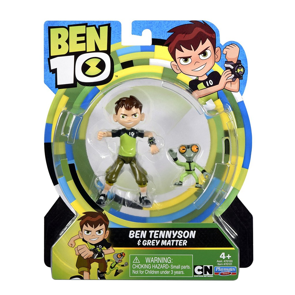 BEN 10 Ben Tennyson & Grey Matter Basic Figure