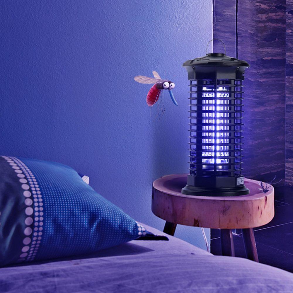 [Elegan] Bug Zapper PP UV Light Perangkap Atraktan Hama Kamar Tidur Lalat Zapper Untuk Rumah Kantor Mosquito Killer Lamp