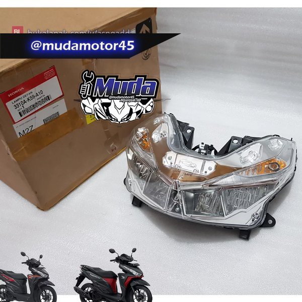 HEAD LAMP VARIO 125 150 LED OLD REFLEKTOR SET ASSY LAMPU DEPAN FACELIFT LIGHT ASSY 3310A-K59-A10 MIK