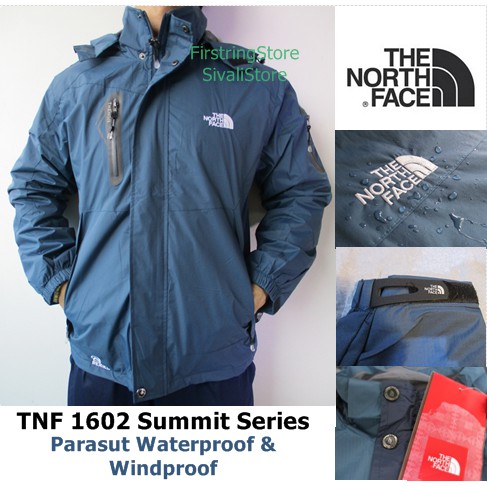 Jaket Gunung / Touring Motor The North Face 1603 1652 1628 Summit Series Merah Hitam