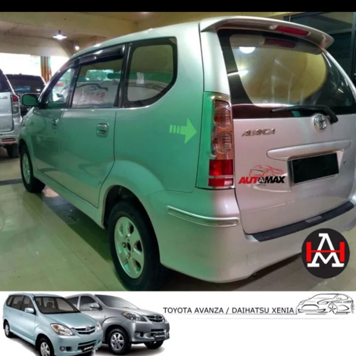 Garnish List Cover Lampu Belakang Avanza Dan Xenia Lama 2004-2006