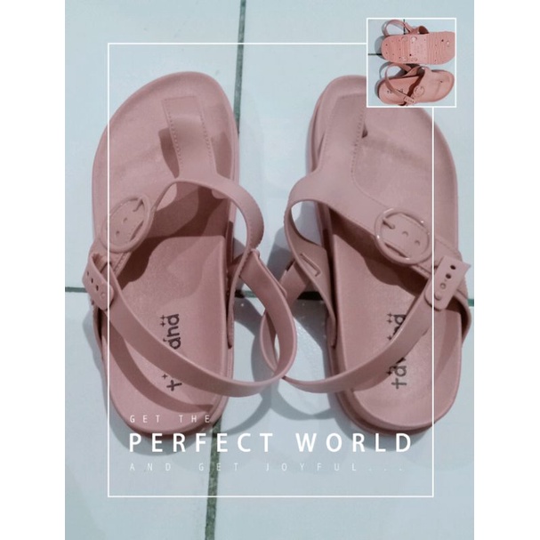 sandal jepit tawana/ sandal karet/ sandal import