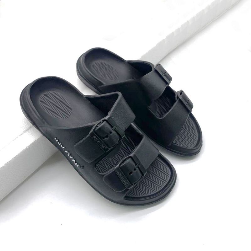 SANDAL SLOP PRIA MOTIF GESPER TERBARU UK 39-44 YK-6030