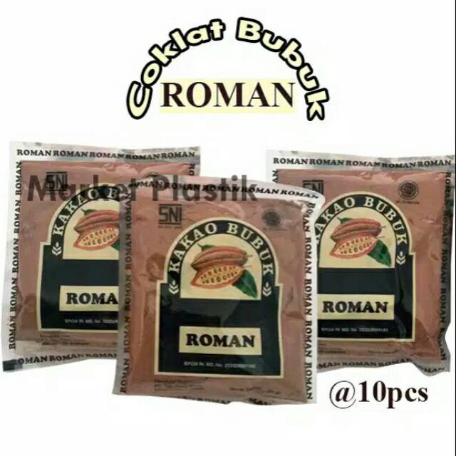 

ROMAN COKLAT BUBUK Cocoa Powder 35 Gram Sachet MURAH HALAL